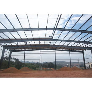 Triko de fabrikasi de vigas en H de konstruksi prefabric de China con edificios de un solo tromo - Product Image 3