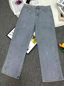 กางเกงยีนส์ผ้ายืดสำหรับผู้หญิงผ้าคอตตอนผ้ายีนส์เอวสูงแห้งเร็วระบายอากาศได้ดีขนาดใหญ่พิเศษสินค้ามาใหม่ฤดูร้อน - Product Image 2