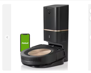 Nouvel aspirateur robot Rombas S9+ 9550 avec navigation gyroscopique, fonctions humide et sec, alimenté par batterie pour usage domestique et extérieur - Product Image 1
