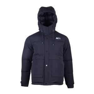 Chaqueta deportiva acolchada verde para hombre de Leppa, abrigo deportivo de moda con capucha y caja de carga larga al por mayor - Product Image 1