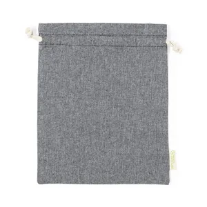 Sacchetti con Coulisse in Cotone Riciclato Eco-Friendly Murfix per Gadget - Articolo Promozionale - Product Image 4