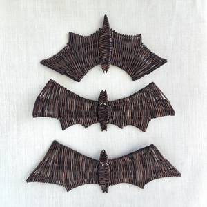Best Selling Commercial Holiday <b>Decorations</b> Rattan Handmade Bats for Gift <b>Halloween</b> Home Decor and Toy - Product Image 2