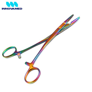 INNOVAMED 12.5 cm Needle Holder Highest Quality Stainless Steel Multi-Color Surgical Instruments Good Seller Manual Power Source - Product Image 4