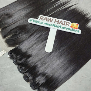 Extensiones de Cabello GUGU HAIR 100% Vietnamitas Virgen Remy, Doble Trama a Máquina, Súper Doble Trama, Liso Extremo, Paquetes para Tejer - Product Image 3