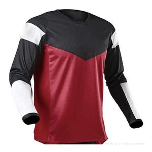 Jersey de Motocross Personalizado con Sublimación, MOQ Bajo, Ajuste Relajado y Cómodo para Pilotos de Carreras - Product Image 1