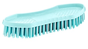 Durable Lightweight Eco-Friendly Plastic Handheld Cleaning <b>Brush</b> Multipurpose Carpet <b>Scrubbing</b> Stiff Bristles Efficient Floor - Product Image 5
