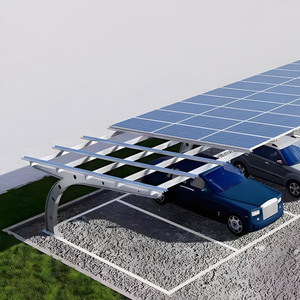 Sistema de Montaje para Estacionamiento Solar Bifacial, Sistema de Montaje Solar para Cocheras en Oferta, Sistema de Montaje Solar de Alta Eficiencia para Cocheras - Product Image 1