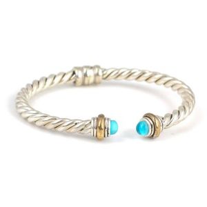 925 Silver Aquamarine Stone Bow Burgundy Necklace and <b>Mens</b> Bracelet <b>Mens</b> Crystal Bracelets & <b>Bangles</b> - Product Image 1