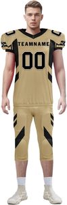 Uniforme de football américain pour hommes adultes de haute qualité à bas prix, respirant, fabriqué en 100% polyester - Product Image 3