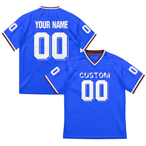 Camiseta de Fútbol Lista para Usar, Ropa Deportiva Atlética Diseñada para Entrenamientos, Partidos y Deportes de Equipo - Product Image 1