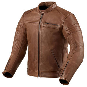 Veste en cuir de moto unisexe de haute qualité, coupe-vent, vêtements de moto pour la course, toutes saisons, service OEM personnalisé - Product Image 1