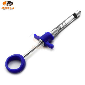 Instruments médicaux dentaires professionnels de haute qualité seringue passive automatique 1.8ML injection efficace en acier inoxydable bleu - Product Image 1