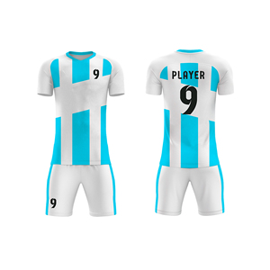 Nueva llegada Venta de fábrica Ropa de fútbol Jersey Set Uniforme de fútbol con pantalones cortos para entrenamiento - Product Image 3