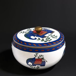 Natural <b>Wooden</b> Chapati Printed <b>Storage</b> <b>Box</b> for Hot Roti Serving at Home Traditional <b>Wooden</b> Roti <b>Box</b> By AALIYAN IMPEX - Product Image 6