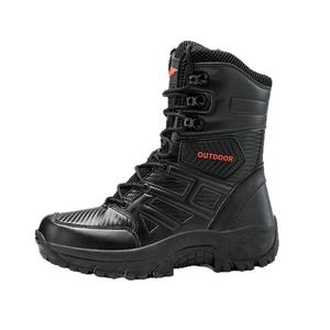 Botas de senderismo y escalada para hombre, antideslizantes y resistentes al desgaste, de caña alta, para trabajo fuera de carretera, uso casual y a la moda. - Product Image 1
