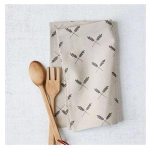 Torchons de cuisine 100% coton, couleur unie, personnalisés, personnalisés, en gros, avec Logo brodé - Product Image 5