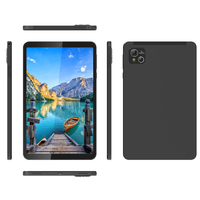 Tablette de bureau noire neuve de 8,4 pouces, WiFi 5G, écran LCD tactile, PC Android avec emplacement pour carte SIM 4G pour jeux, WiFi, éducation des enfants, appareil photo pas cher