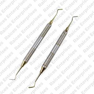 Juego de Instrumentos Dentales de Acero Inoxidable con Empuñadura Ergonómica para Examen Dental, Venta Directa de Fábrica, Gran Oferta - Product Image 3