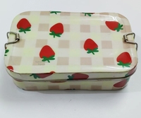 Boîte à lunch émaillée en acier inoxydable à breloque rustique Polyvalent durable et étanche avec un look vintage pour des modes de vie éco-conscients