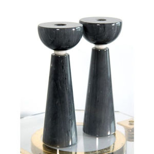 Double Flair <b>Candle</b> Stand <b>Black</b> Marble <b>Candle</b> Stand Antique Design Home Decoration Marble <b>Candle</b> <b>Holder</b> at Cheapest Price - Product Image 2