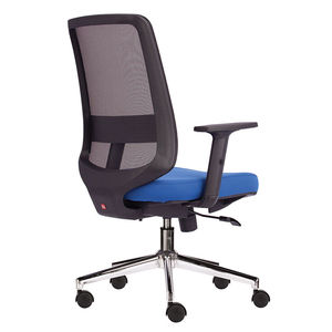 Silla de Oficina Ergonómica M1080-03 con Respaldo de Malla Verde y Base Giratoria para un Trabajo Cómodo - Product Image 2