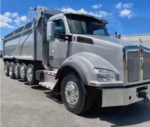 Precio al por mayor: Camión volquete Kenworth T880 de cinco ejes usado 2021 - Paccar 485HP 8L Manual 22' con volquete, envío mundial - Product Image 4