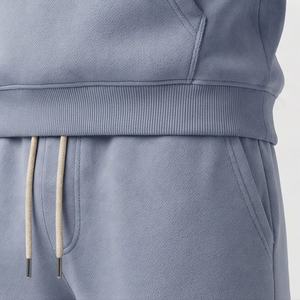 Chándal Deportivo Informal para Hombre, Diseño Superior, Color Sólido, para Entrenamiento, Profesional, de Alta Calidad, Personalizado, de Secado Rápido, Transpirable, 100% Algodón - Product Image 5