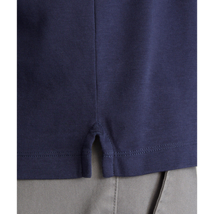 เสื้อโปโลสำหรับผู้ชายเสื้อโปโลแบบลำลองสำหรับผู้ผลิตเสื้อโปโลผ้าผ้าใบลายพื้นมีสไตล์ออกแบบโลโก้ได้ตามต้องการ - Product Image 3