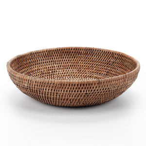 Decorative rattan <b>display</b> bowl high quality bread <b>baskets</b> best discount natural woven <b>basket</b> - Product Image 2