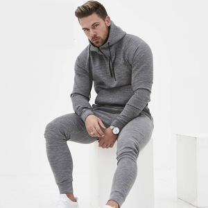 Lavado ácido de gran tamaño logotipo personalizado deportes en blanco holgado de gran tamaño trajes de sudor conjuntos de jogging chándal para hombres - Product Image 1