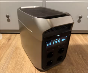 Station d'alimentation portable DELTA3PlusSeries avec onduleur à onde sinusoïdale pure, batterie externe et contrôleur MPPT – Vente directe usine - Product Image 2