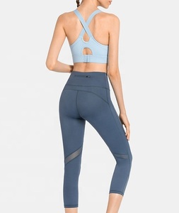 OEM สปอร์ตบราสตรีสำหรับวิ่งโยคะฟิตเนสบราปรับสายได้บราโยคะ - Product Image 5