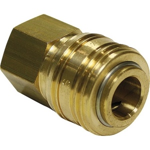 หน้าแปลนเกลียวทองเหลืองขนาด 1/2 นิ้ว NBR อัตราการไหลของอากาศ 1000 - Product Image 1