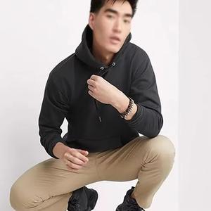 Sweat à capuche surdimensionné en molleton 100% coton de haute qualité pour hommes, logo personnalisé, épais, lourd, streetwear pour l'hiver, pas cher - Product Image 6