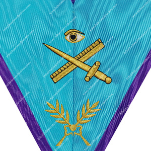 ปลอกคอเจ้าหน้าที่ผู้เชี่ยวชาญของ Masonic Regalia สำหรับผู้ใหญ่ - Product Image 2