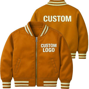 Veste universitaire pour femmes tendance à la vente chaude, streetwear, patchwork, bouton, haut respirant de qualité supérieure, veste universitaire pour femmes - Product Image 4