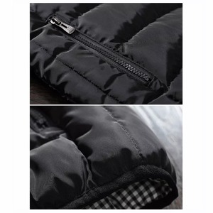 Chaleco acolchado para hombre, prendas de vestir cálidas, chaleco sin mangas, chaquetas con cuello levantado, chalecos de invierno para adultos, chalecos de Color personalizado - Product Image 6
