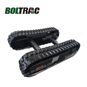 Nuovo Design del telaio in gomma da 0.5 a 5 Ton sistema di sottocarro per gru per escavatore - Product Image 1