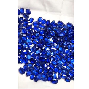 186 pièces de kyanite bleue naturelle 5x4mm 6x4mm 7x5mm ovale facetté 103 carats Lot Iroc Sales Pierres précieuses en vrac de haute qualité coupées US$143 au total - Product Image 1