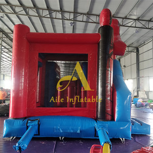 سرير قفز بطولي خارجي ممتع قابل للنفخ مع مادة Spider PVC للقفز والانزلاق - Product Image 6