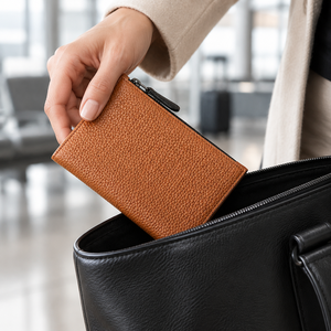 RFID <b>Passport</b> <b>Holder</b> Minimalist Travel <b>Document</b> Wallet Waterproof - Product Image 3