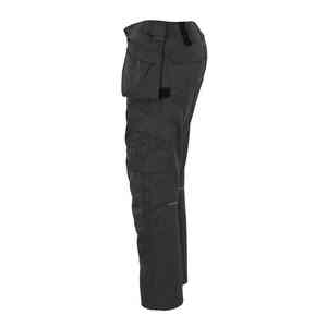 Pantalons de travail pour hommes, sur mesure, de haute qualité, respirants, à devant plat, légers, taille mi-haute, 100% coton, style urbain - Product Image 4
