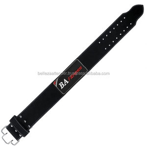 Cinturón de elevación de potencia profesional de alta calidad 5mm-10mm de espesor 4 "- 6" bolsas de hebilla de palanca de levantamiento de pesas - Product Image 5