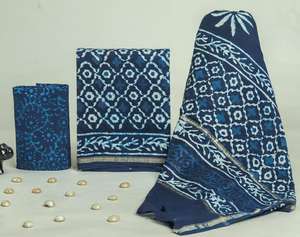 Cotton Combed Woven Brocade Fabric <b>Set</b> <b>for</b> <b>Women</b> Soft Breathable Eco-Friendly Animal Print Dress Material <b>for</b> Kurtis Salwar - Product Image 2