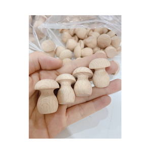 Jouets éducatifs Waldorf vietnamiens de haute qualité travail manuel bricolage non peint pour les activités parents-enfants - Product Image 1