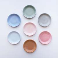 Juego de Platos de Cerámica de 6-10 Pulgadas, Ecológicos, de Lujo, Resistentes a los Arañazos, Modernos, Rústicos, Hechos a Mano, Personalizables, de Porcelana