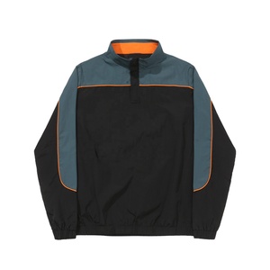 Prince Industry Custom 100% Nylon Conjunto de chándal de invierno para hombre 2 piezas Chaqueta de bloque de color con cremallera completa Jogger OEM Plain Windbreaker - Product Image 2