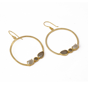 Ensemble de pinces pour boucles d'oreilles style crochet pour bijoux de soirée de créateur classique poli en or pour ses bijoux - Product Image 3