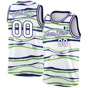 Maillots de basketball personnalisés réversibles à impression numérique, dernière collection, meilleur prix, unisexe, grandes tailles, 100 % polyester, séchage rapide, vente en gros - Product Image 5