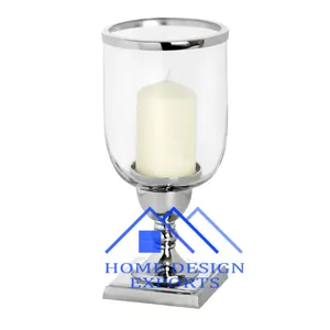 Современный подсвечник со стеклянной свечой, Вотив для свадебного стола, высококачественные большие подсвечники для дома и отелей